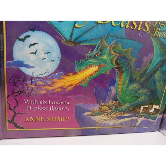 BRAND NEW! Fantasy Beasts Jigsaw Book Harry Potter Anne Sharp New OUT OF PRINT - Picture 4 of 10